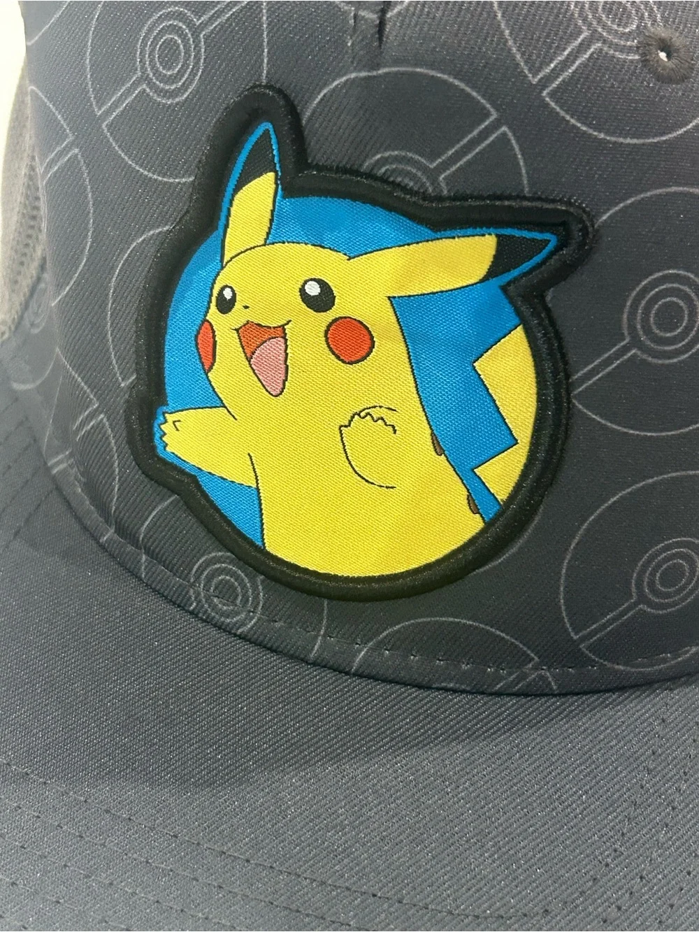 Pokemon PIKACHU Snapback Trucker Hat Cap kids youth Nintendo 2020 Game Freak
